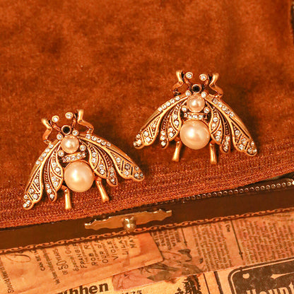 Bee Cubic Zirconia Earrings